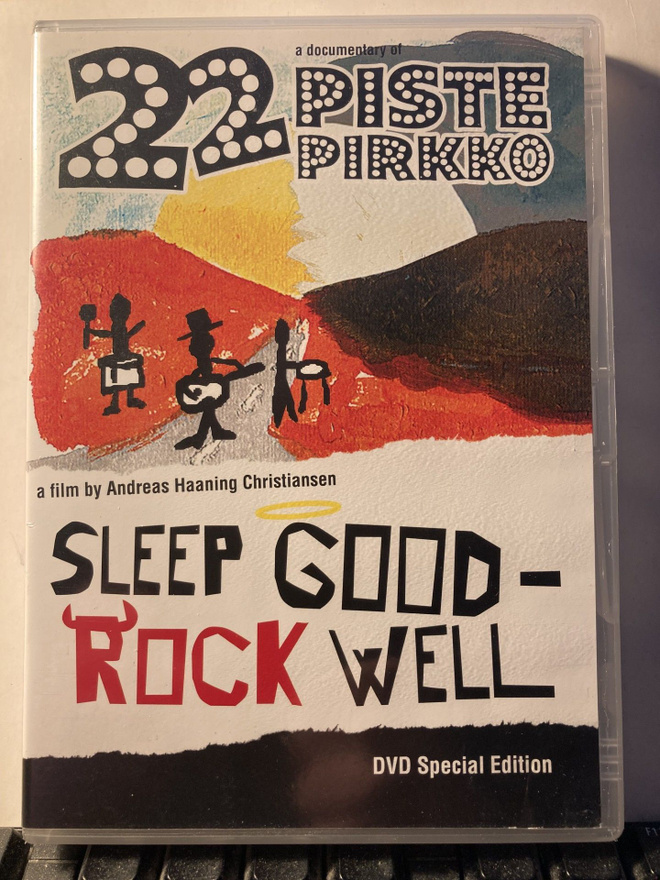 22 PISTEPIRKKO: Sleep Good-Rock Well, DVD