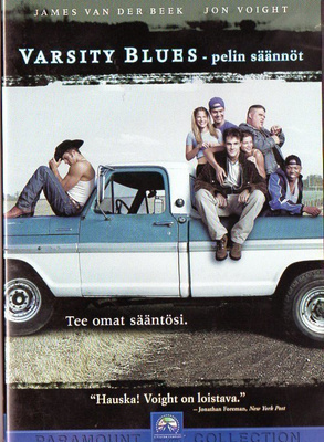 VARSITY BLUES-PELIN SÄÄNNÖT	(22 598)	k	-FI-	DVD	Am. jalkapal