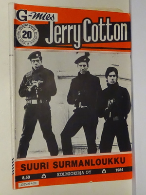 G-mies Jerry Cotton n:o 20 1984 - Suuri surmanloukku