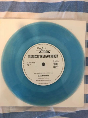 LORDS OF THE NEW CHURCH: Making Time [Blue vinyl] 7"-single