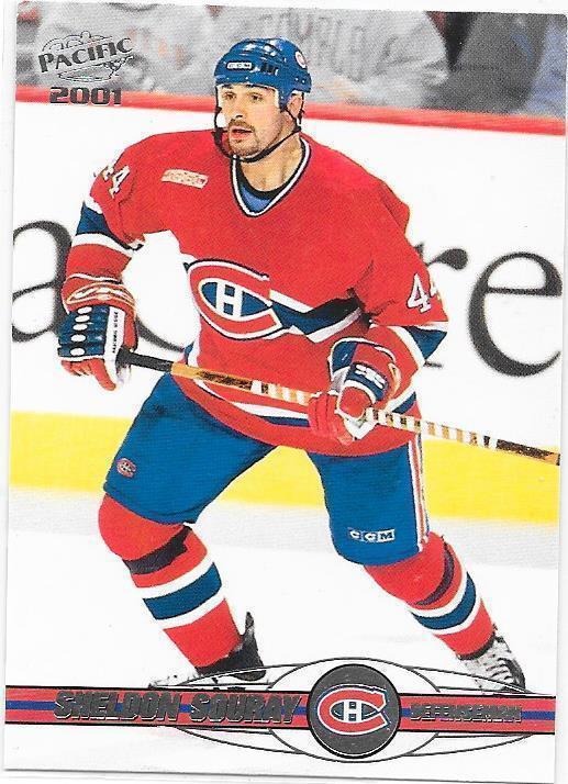 2000-01 Pacific #214 Sheldon Souray Montreal Canadiens