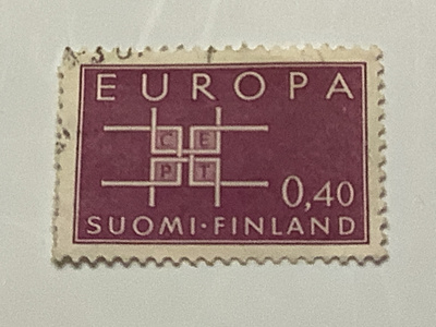 575 / 1963 Europa-Cept o leimattu