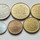 1 p - 1 mk, circ, v. 1970 - pikkukuva 2