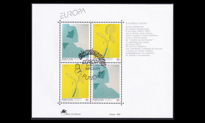 Madeira 162-3BL13 o Europa nykytaide (1993)
