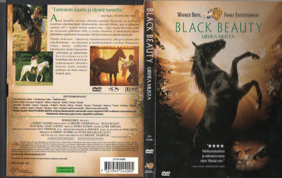 Black Beauty - Urhea Musta (57 670) k -FI- snapcase, DVD se