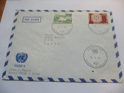 1965 UNFICYP kuori Lahteen