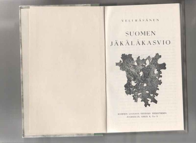 Räsänen,Veli: Suomen jäkäläkasvio ,Kuopion .. 1951,sid.