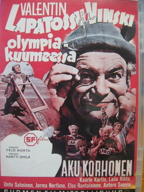 LAPATOSSU JA VINSKI OLYMPIAKUUMEESSA DVD