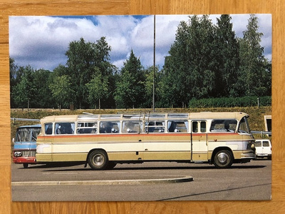 Postikortti Linja-auto Kutter 6 - kuva