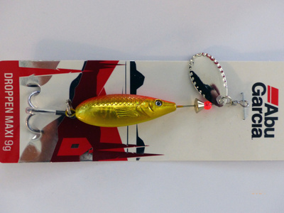 ABU GARCIA Droppen Maxi 9g Väri: Gold Fl. Cr.