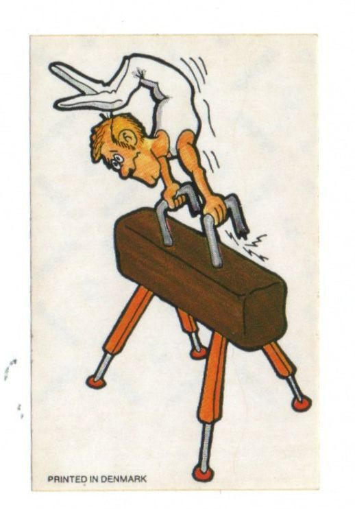 Dandy Funny Sport 1973 Voimistelu: Hevosesta irtoavat kahvat