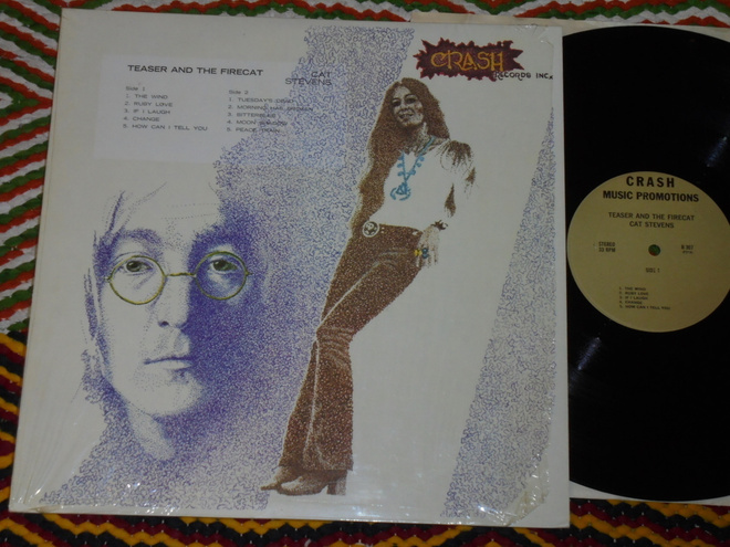CRASH TOPS - CAT STEVENS - Teaser & Firecat - LP 1972 USA NM