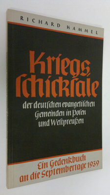 Richard Kammel : Kriegsschicksale : der deutschen evangel...