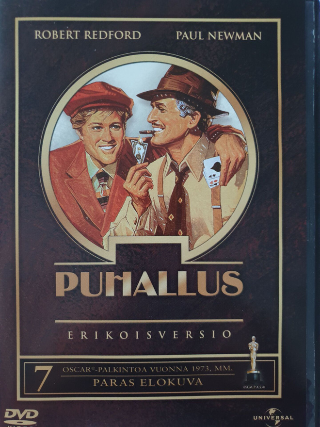Puhallus - Erikoisversio DVD Newman Redford