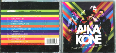 AIKAKONE . CD-LEVY . VUOSISADAN RAKKAUSTARINA