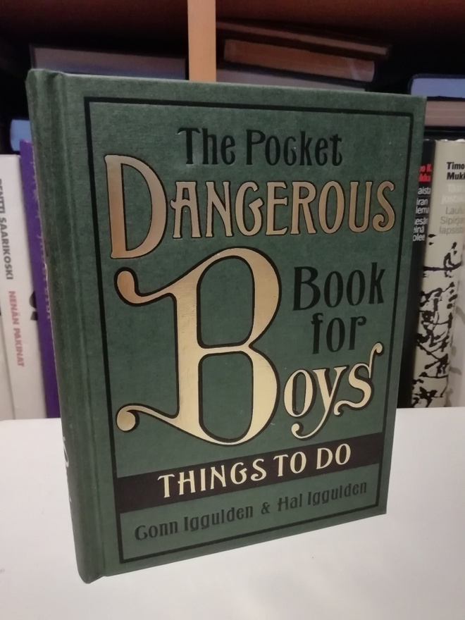 Dangerous Book for Boys - Things to Do - Iggulden - Uusi