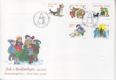 Ruotsi FDC 2005 Joulu