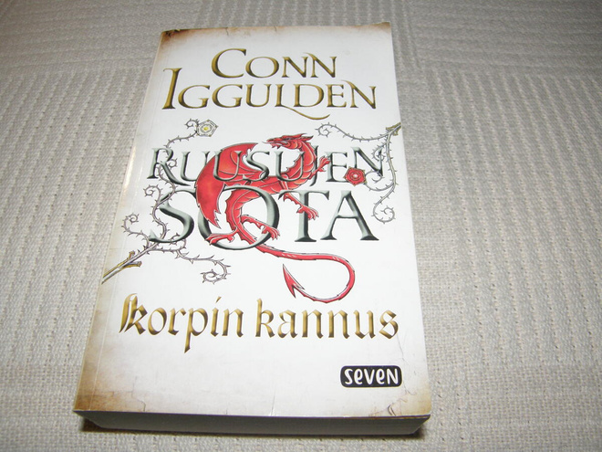 Conn Iggulden Ruusujen sota Korpin kannus  -pok