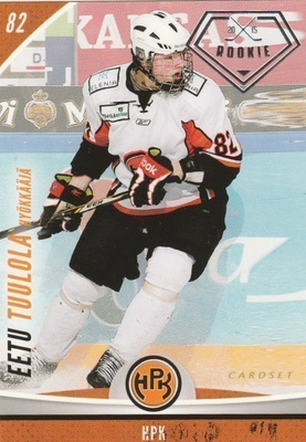 15/16 Cardset # 370 Eetu Tuulola HPK RC / 999