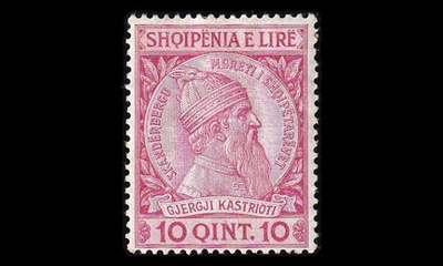 Albania 31 * Skanderbeg 10 Q (1913)