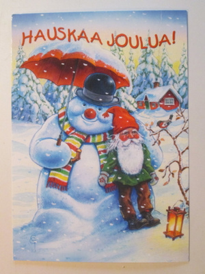 KULKEMATON YHTEISKUVASSA LUMIUKKO JA JOULUPUKKI