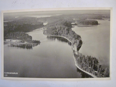 VANHA Postikortti Punkaharju 1930-l Karhumäki