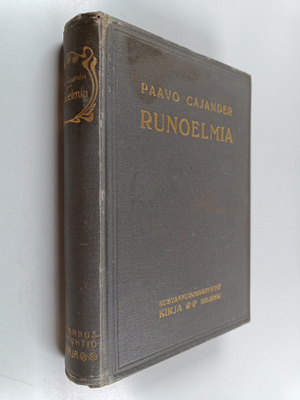 Paavo Cajander : Runoelmia