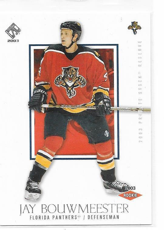 2002-03 Private Stock Res Retail #163 Jay Bouwmeester RC
