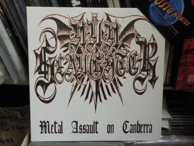 NUNSLAUGHTER - METAL ASSAULT ON CANBERRA UUSI 7"