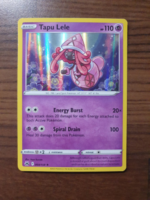 Pokemon Tapu Lele 064/159 Holo Rare