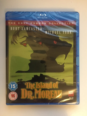 Paholaisen saari - Island Of Dr Moreau [Blu-ray] 1977 (UUSI)