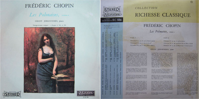 FREDERIC CHOPIN: Les polonaises, volume 2 - LP