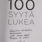Marika Helovuo : 100 syytä lukea (signeerattu, tekijän om... - pikkukuva 3