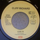 CLIFF RICHARD :: MY PRETTY ONE / LOVE YA :: VINYYLI 7" 1987 - pikkukuva 4