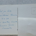 kukkakimppu, uskonnollinen kortti, kulkenut 1975 käsipostia - pikkukuva 2