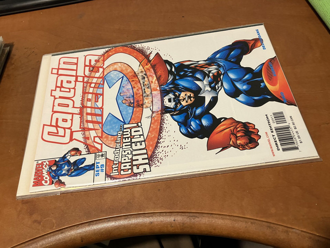 MARVEL CAPTAIN AMERICA 9/1998 HYVÄ