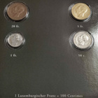 Luxemburg kolikkosarjat. Luxemburgin Frangi & Euro - pikkukuva 4