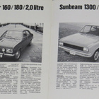 1975 Simca Sunbeam Chrysler esite - KUIN UUSI - suom - pikkukuva 3
