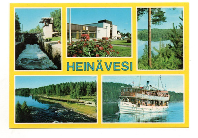 Heinävesi: kanava, laiva ym