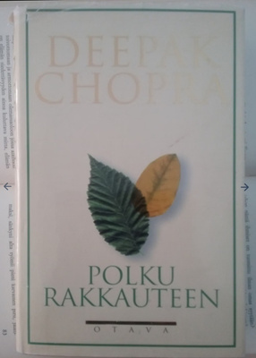 Deepak Chopra - Polku rakkauteen (sid.)