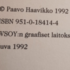 Paavo Haavikko - Runot! • runot 1984-1992 (sid.) - pikkukuva 2