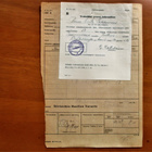 1940 Rautalampi VR evakuoidun tavaran kuljetustilaus - pikkukuva 1