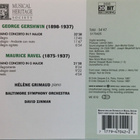 Ravel & Gershwin - Pianokonsertto CD - pikkukuva 2