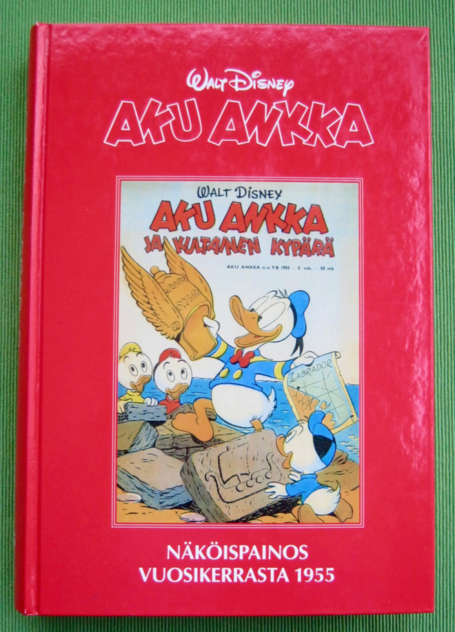 AKU ANKKA Näköispainos vuosikerrasta 1955