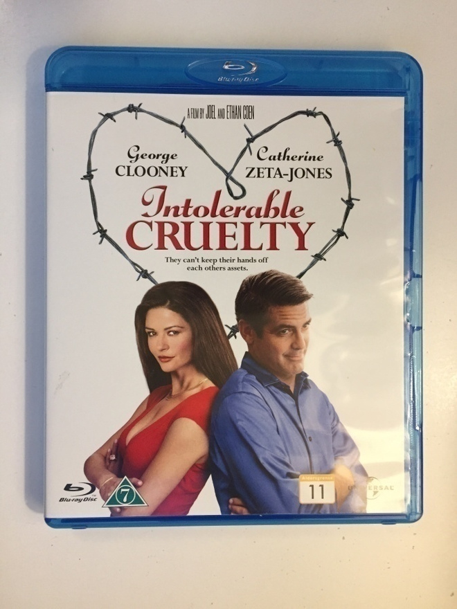 Intolerable Cruelty (Blu-ray) George Clooney (2003)