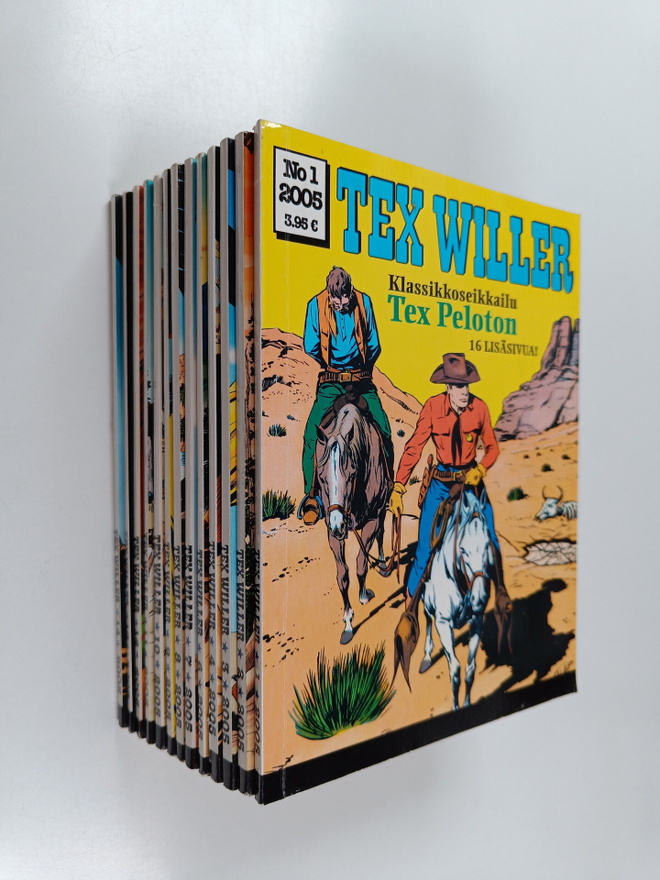 Tex Willer vuosikerta 2005 (puuttuu nrot 5, 15 ja 16)