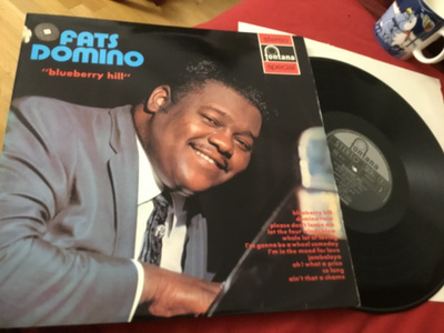 Fats Domino Blueberry Hill Fontana Special lp Swe 1972