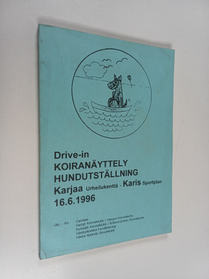 Drive-in koiranäyttely Karjaa 16.6.1996
