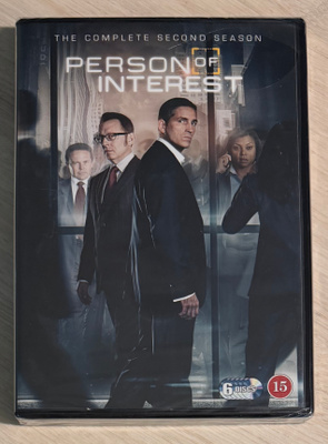 KOHDE (Person of Interest): Kausi 2 (2012-2013) 6DVD (UUSI)