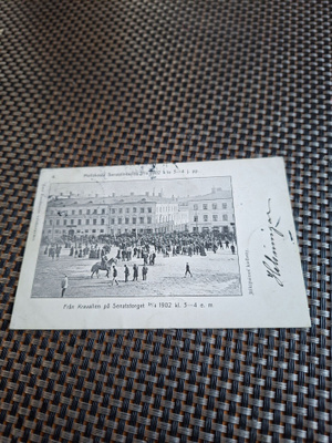 Z14 Helsinki Mellakasta Senaatintorilla